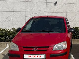 2003 Hyundai Getz I, красный, 255000 рублей, вид 3