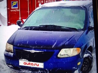 2001 Chrysler Voyager IV, синий, 147000 рублей, вид 1