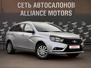 2017 Lada (ВАЗ) Vesta SW I, серебристый, 799000 рублей, вид 1
