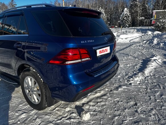 2017 Mercedes-Benz GLE 350 d I (W166), синий, 3690000 рублей - вид 22