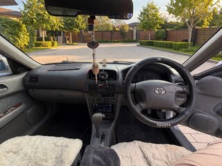 1997 Toyota Sprinter VIII (E110), серебристый, 550000 рублей, вид 3