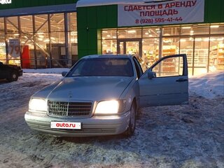 1994 Mercedes-Benz S-Класс 350 III (W140), серебристый, 550000 рублей, вид 1