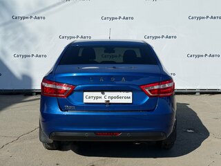 2021 Lada (ВАЗ) Vesta I, синий, 1100000 рублей, вид 5