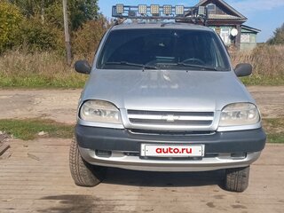2003 Chevrolet Niva I, серебристый, 180000 рублей, вид 1