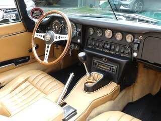 1970 Jaguar E-type Series 2, зелёный, 4700000 рублей, вид 4