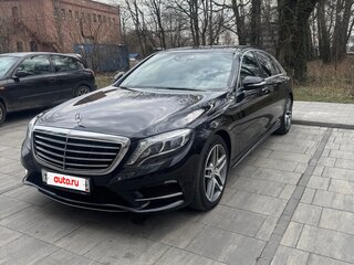 2015 Mercedes-Benz S-Класс 350 CDI BlueTEC Long 7G-TRONIC VI (W222, C217), чёрный, 3500000 рублей, вид 1