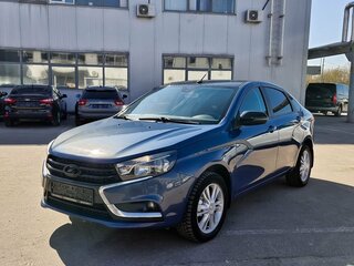 2016 Lada (ВАЗ) Vesta I, голубой, 799000 рублей, вид 1