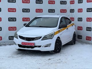 2014 Hyundai Solaris I Рестайлинг, коричневый, 560000 рублей, вид 1