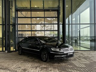 2012 Volkswagen Phaeton 4-Seater Long I Рестайлинг, чёрный, 1600000 рублей, вид 1