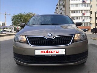 2019 Skoda Rapid I Рестайлинг, коричневый, 1350000 рублей, вид 1