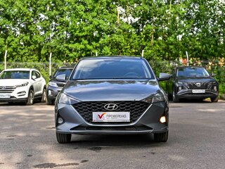 2020 Hyundai Solaris II Рестайлинг, серый, 1492000 рублей, вид 3