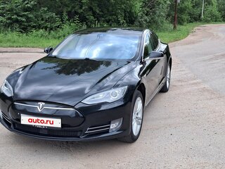 2014 Tesla Model S S85 I, чёрный, 1850000 рублей, вид 2