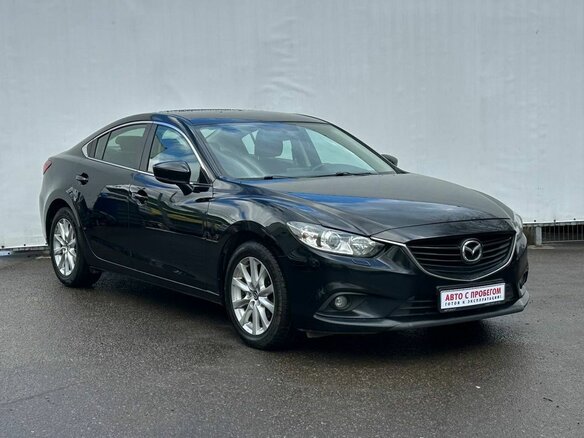 2016 Mazda 6 III (GJ) Рестайлинг, чёрный, 1650000 рублей - вид 2