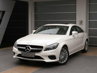 2014 Mercedes-Benz CLS 400 II (C218) Рестайлинг, белый, 3275000 рублей, вид 1