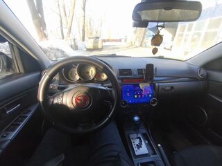 2006 Mazda 3 I (BK) Рестайлинг, серебристый, 595000 рублей, вид 1