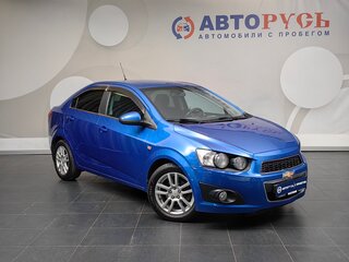 2013 Chevrolet Aveo II, синий, 737000 рублей, вид 1