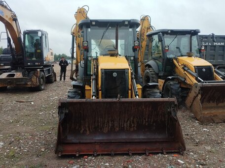 2019 New Holland B80B, жёлтый, 4288000 рублей, вид 2