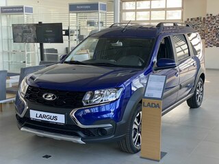 2025 Lada (ВАЗ) Largus Cross I Рестайлинг, синий, 2115000 рублей, вид 1