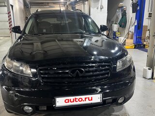 2004 Infiniti FX35 I (S50), чёрный, 750000 рублей, вид 1