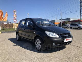 2007 Hyundai Getz I Рестайлинг, чёрный, 400000 рублей, вид 1