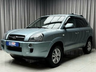 2008 Hyundai Tucson I, голубой, 919000 рублей, вид 1