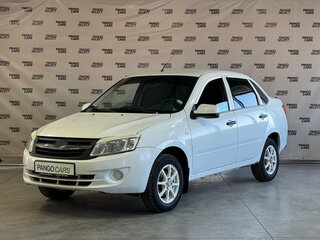 2014 Lada (ВАЗ) Granta I, белый, 330000 рублей, вид 1