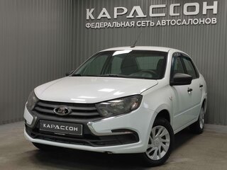 2019 Lada (ВАЗ) Granta I Рестайлинг, белый, 460000 рублей, вид 1