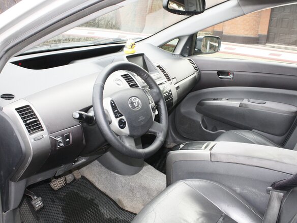 2004 Toyota Prius II (XW20), серебристый, 595000 рублей - вид 14