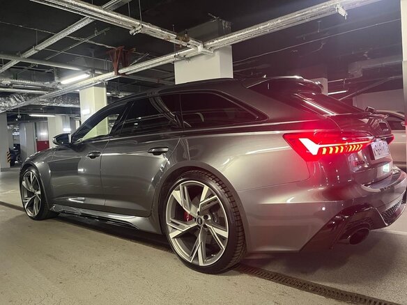 2021 Audi RS 6 IV (C8), серый, 15100000 рублей - вид 8