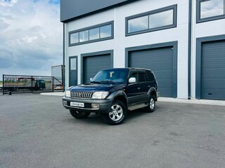 1996 Toyota Land Cruiser Prado 90 Series, синий, 1479000 рублей, вид 1