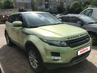 2012 Land Rover Range Rover Evoque 6-speed I, зелёный, 1450000 рублей, вид 1