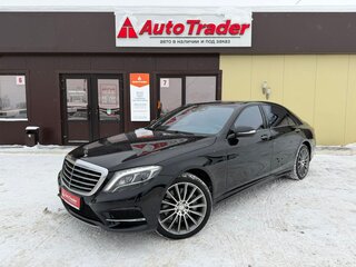 2013 Mercedes-Benz S-Класс 500 Long VI (W222, C217), чёрный, 3650000 рублей, вид 1