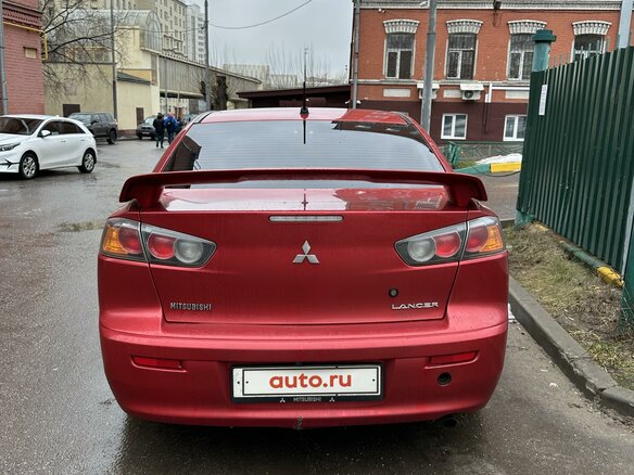 2007 Mitsubishi Lancer X, красный, 960000 рублей - вид 4