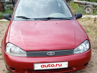 2006 Lada (ВАЗ) Kalina I, красный, 130000 рублей, вид 1