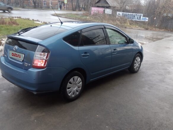 2004 Toyota Prius II (XW20), синий, 700000 рублей - вид 6