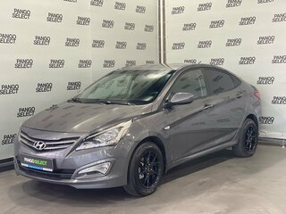 2015 Hyundai Solaris I Рестайлинг, серый, 782000 рублей, вид 1