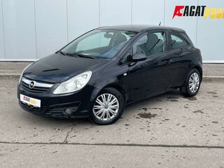 2007 Opel Corsa D, чёрный, 271000 рублей, вид 1