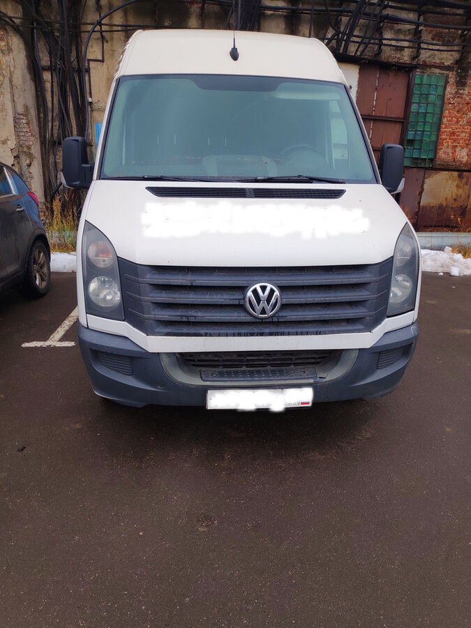 Volkswagen crafter белый