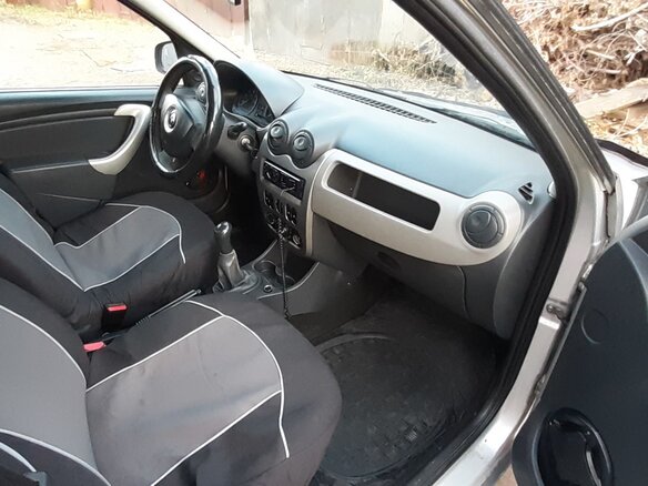 2012 Renault Logan I Рестайлинг, серый - вид 12