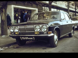 1975 ГАЗ 24 «Волга» 2407 I (24), чёрный, 400000 рублей, вид 1