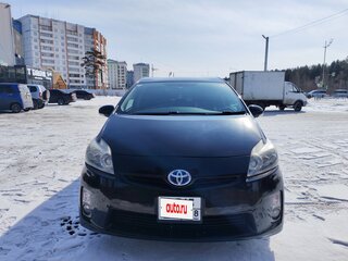 2010 Toyota Prius III (XW30), чёрный, 1235000 рублей, вид 1