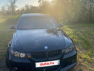 2008 BMW 3 серии 325i V (E90/E91/E92/E93) Рестайлинг, чёрный, 990000 рублей, вид 1