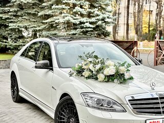 2008 Mercedes-Benz S-Класс 500 V (W221), белый, 1850000 рублей, вид 1