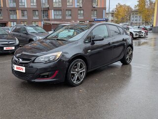 2013 Opel Astra J Рестайлинг, чёрный, 660000 рублей, вид 1