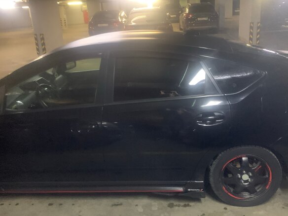 2008 Toyota Prius II Рестайлинг (XW20), чёрный, 700000 рублей - вид 5