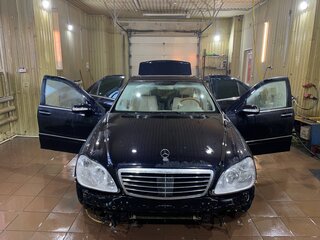 2003 Mercedes-Benz S-Класс 500 Long IV (W220) Рестайлинг, синий, 550000 рублей, вид 1