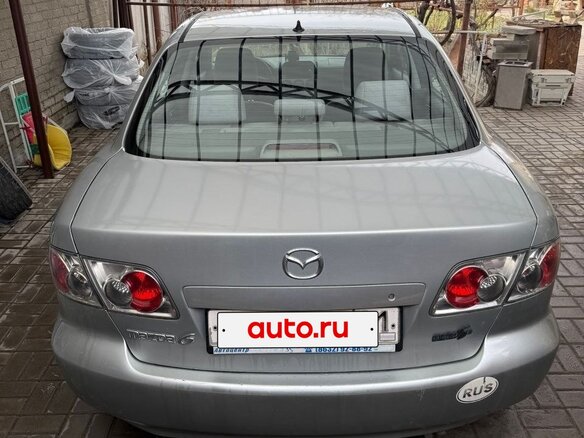 2004 Mazda 6 I (GG), серебристый, 400000 рублей - вид 4