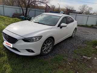 2013 Mazda 6 III (GJ), белый, 1380000 рублей, вид 1