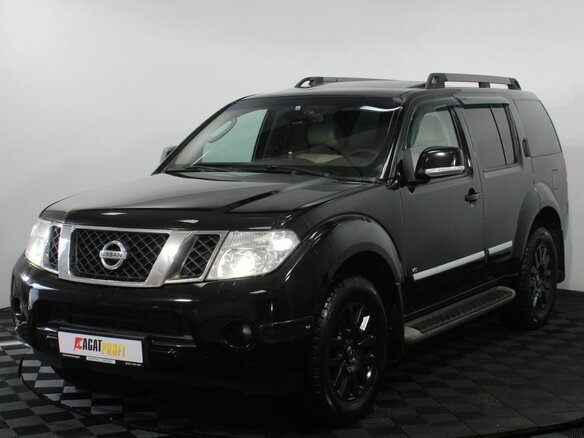 2012 Nissan Pathfinder III Рестайлинг, чёрный, 1385000 рублей - вид 1