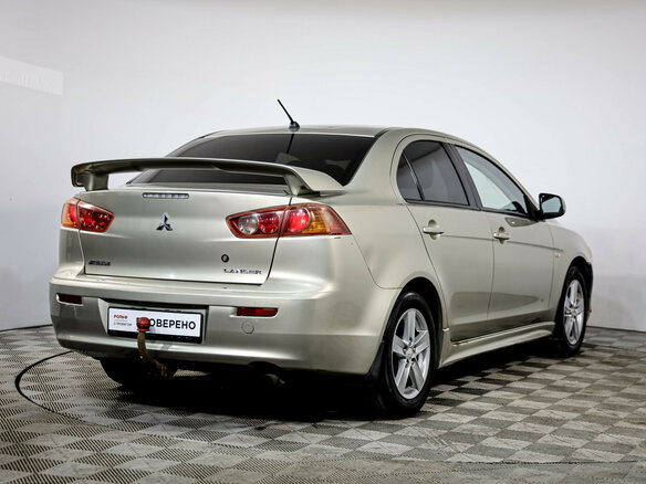 2008 Mitsubishi Lancer X, бежевый, 539000 рублей - вид 4